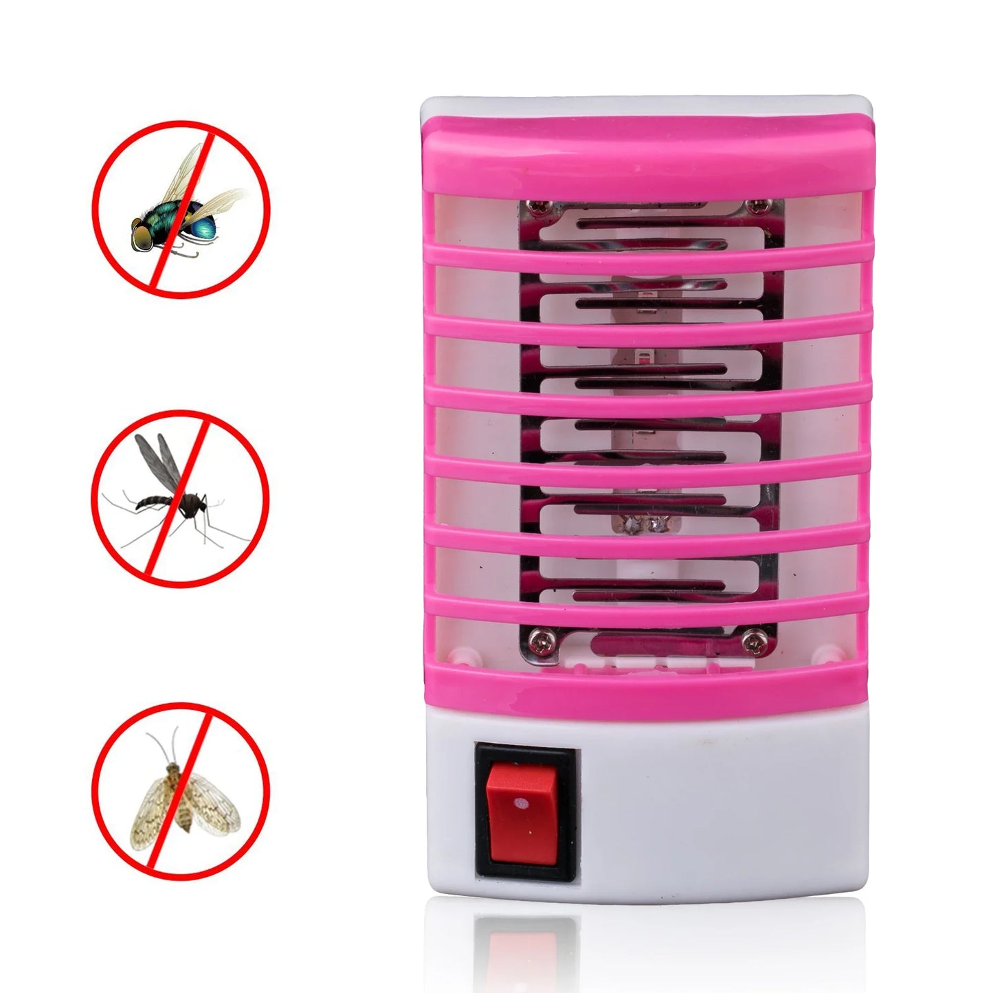 220V Socket Electric Mini Mosquito Killer Lamp LED Insect Killer Fly Bug Insect Housefly