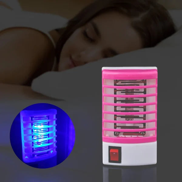 220V Socket Electric Mini Mosquito Killer Lamp LED Insect Killer Fly Bug Insect Housefly