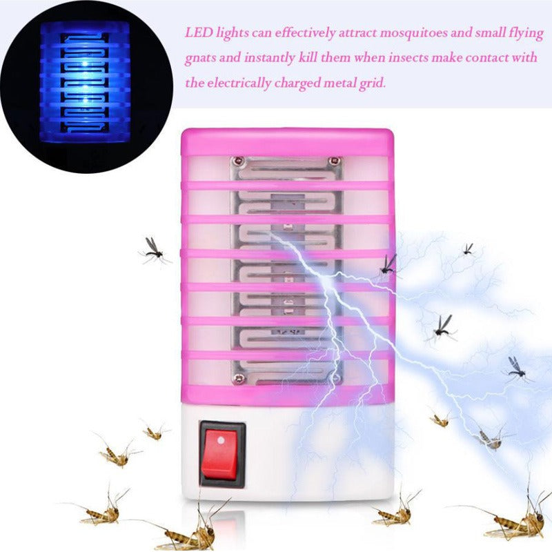 220V Socket Electric Mini Mosquito Killer Lamp LED Insect Killer Fly Bug Insect Housefly